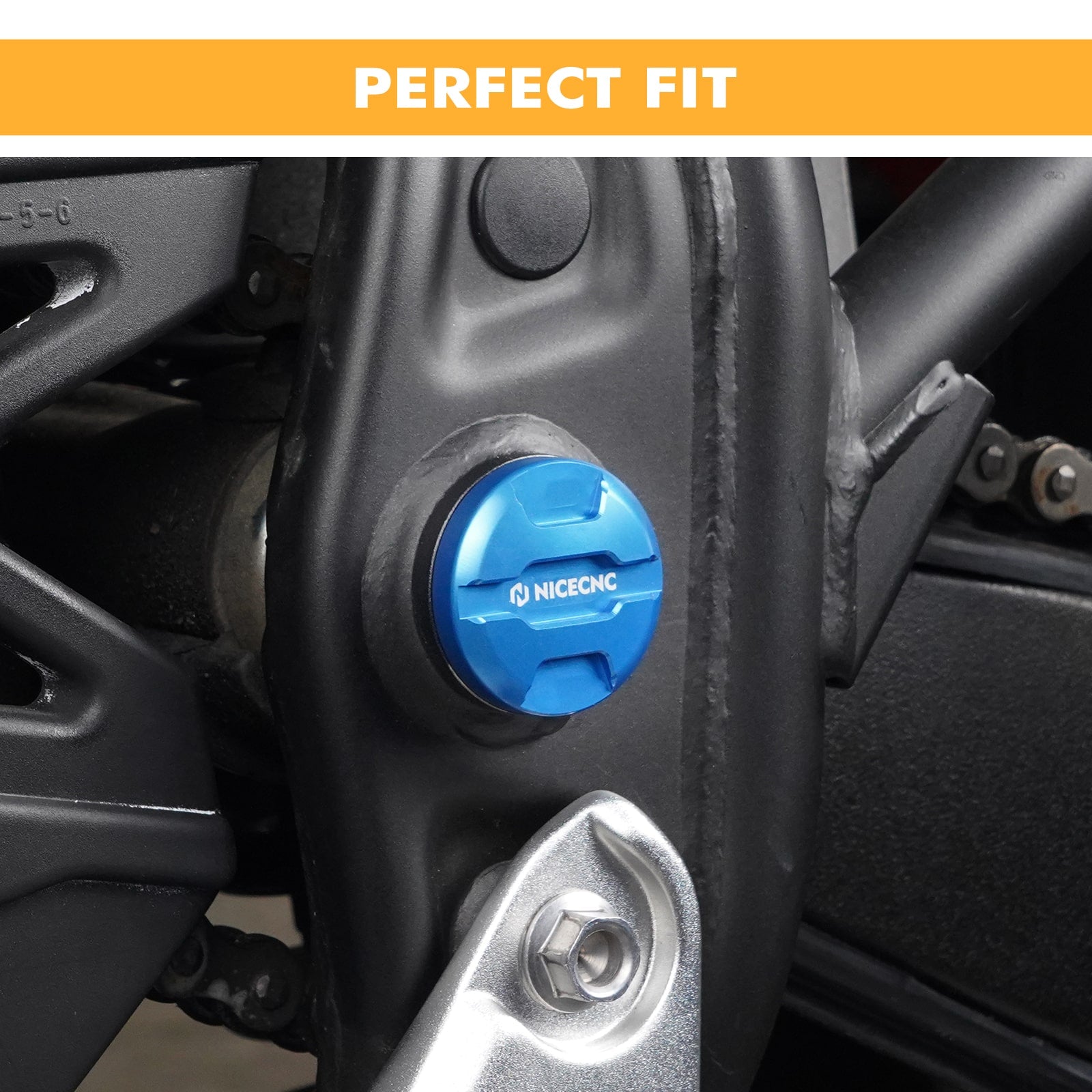 Motorcycle Frame Hole Plug Cover For Yamaha Tenere 700 /XTZ 700 2019-2024