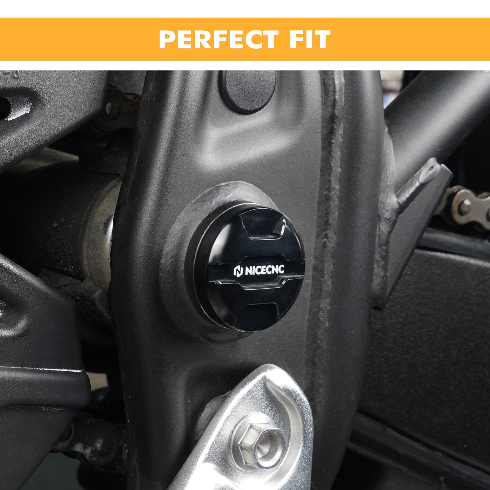 Motorcycle Frame Hole Plug Cover For Yamaha Tenere 700 /XTZ 700 2019-2024