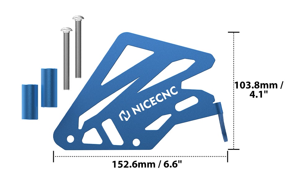 Rear Caliper Guard Protector For Yamaha Tenere 700 /XTZ 700 2019-2024