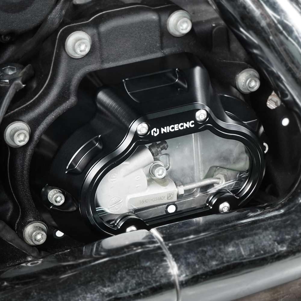 Transparent Transmission Side Covers for Harley Davidson 2017-2020