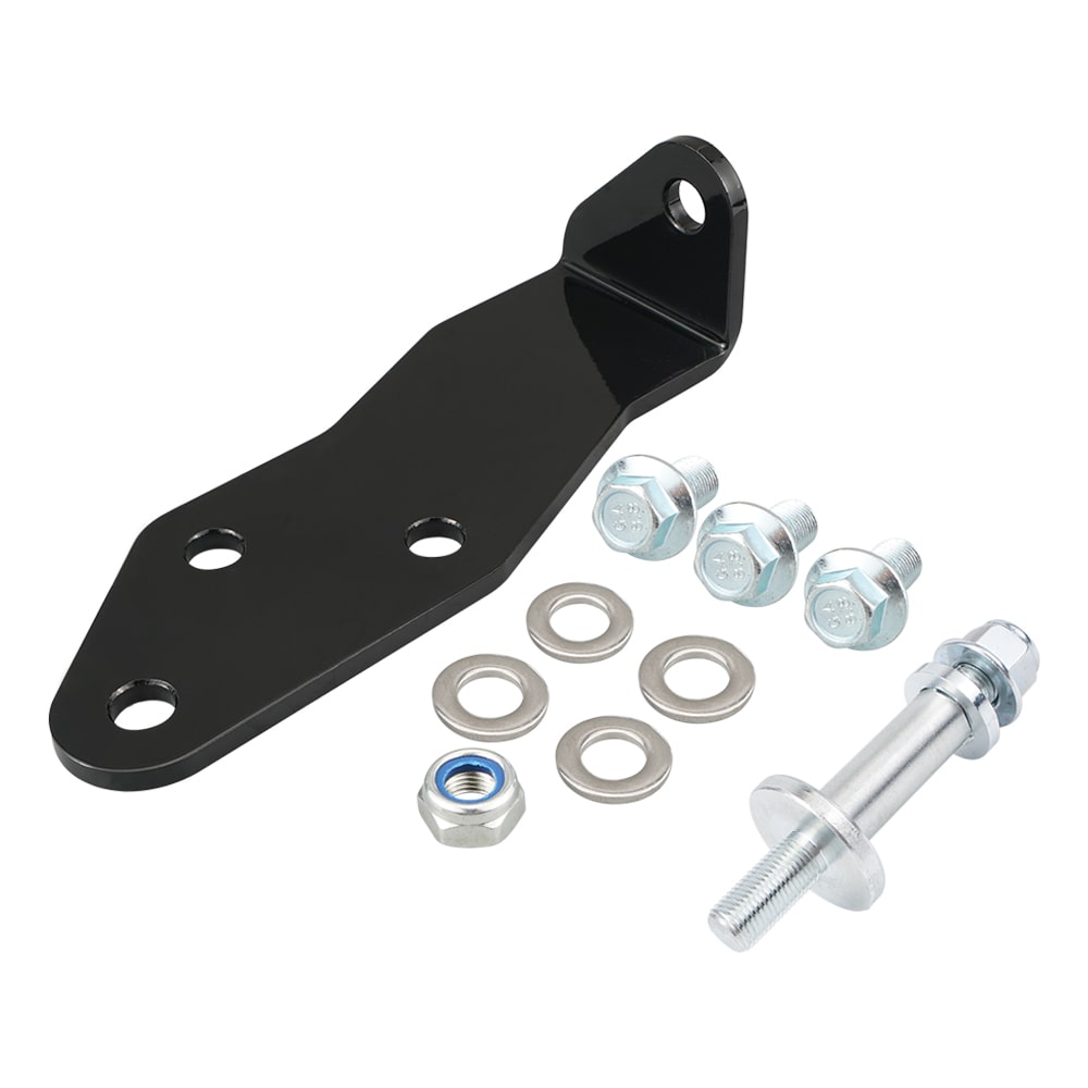 Low Profile Transmission Torque Mount Bracket & Bolt Kit for Honda Acura B-Series B16 B18 EG EK DC2 Civic BK Integra