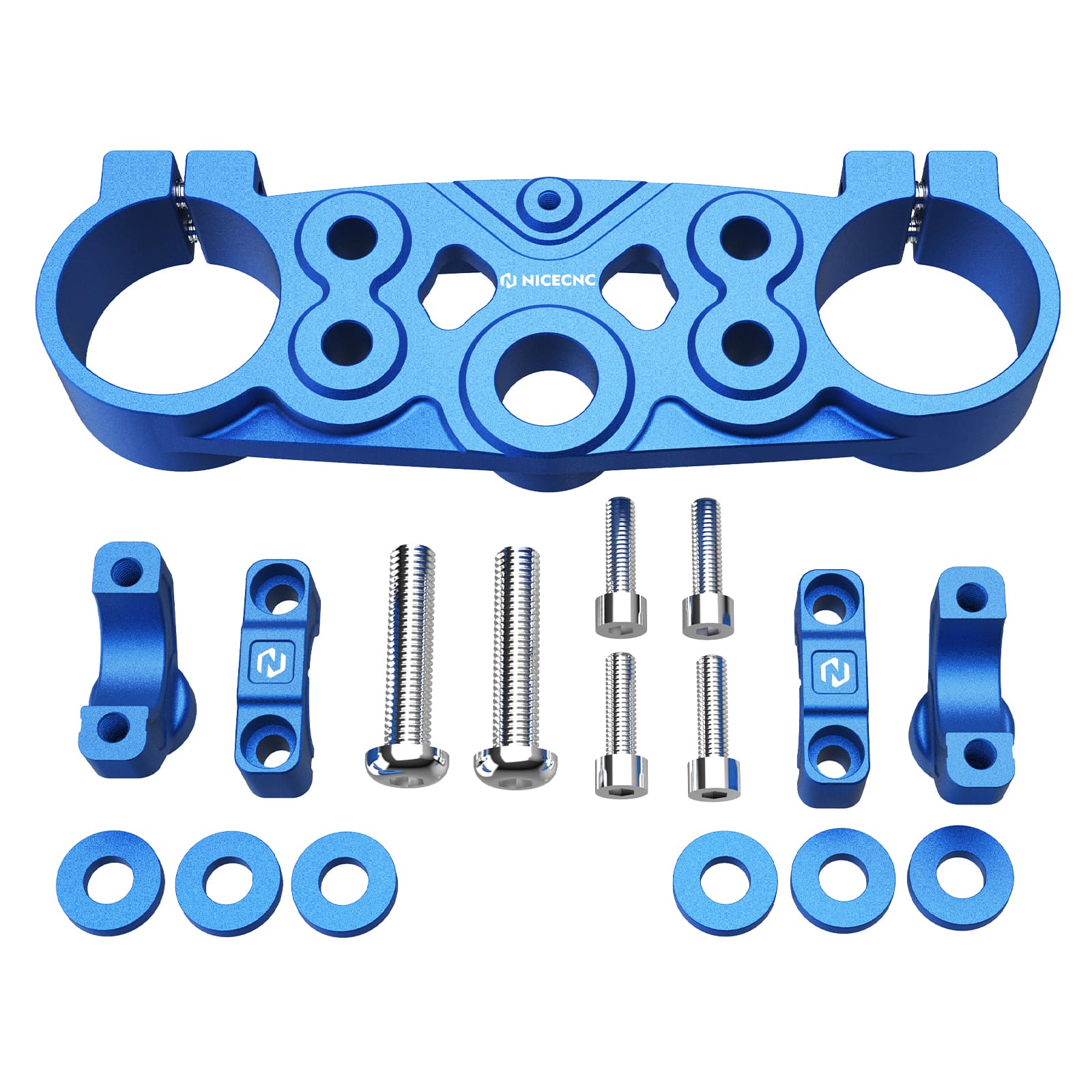 Front Forks Clamp Upper Triple Tree For Yamaha YZ125 YZ250 2018-2024 YZ125X 2020-2023 YZ250X 2018-2023