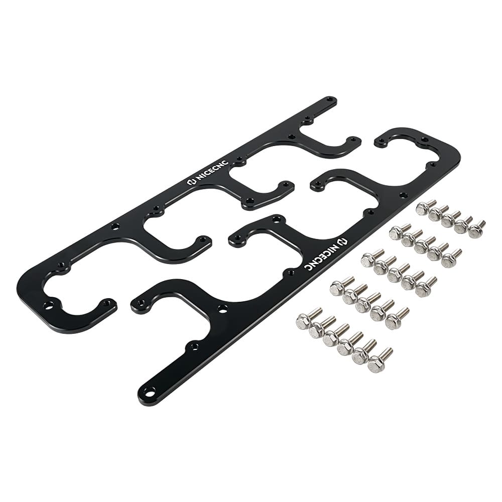 LS Billet Valve Cover Mount Coil Brackets For D580 Square Truck Coils