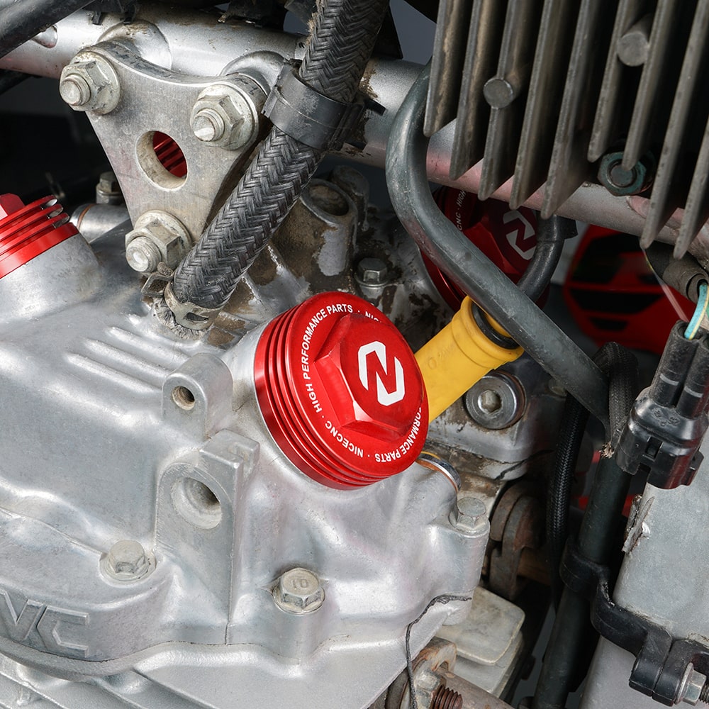 Valve Tappet Cover Adjustment Cap for Honda XR650L 1993-2024 XR600R 1985-2000