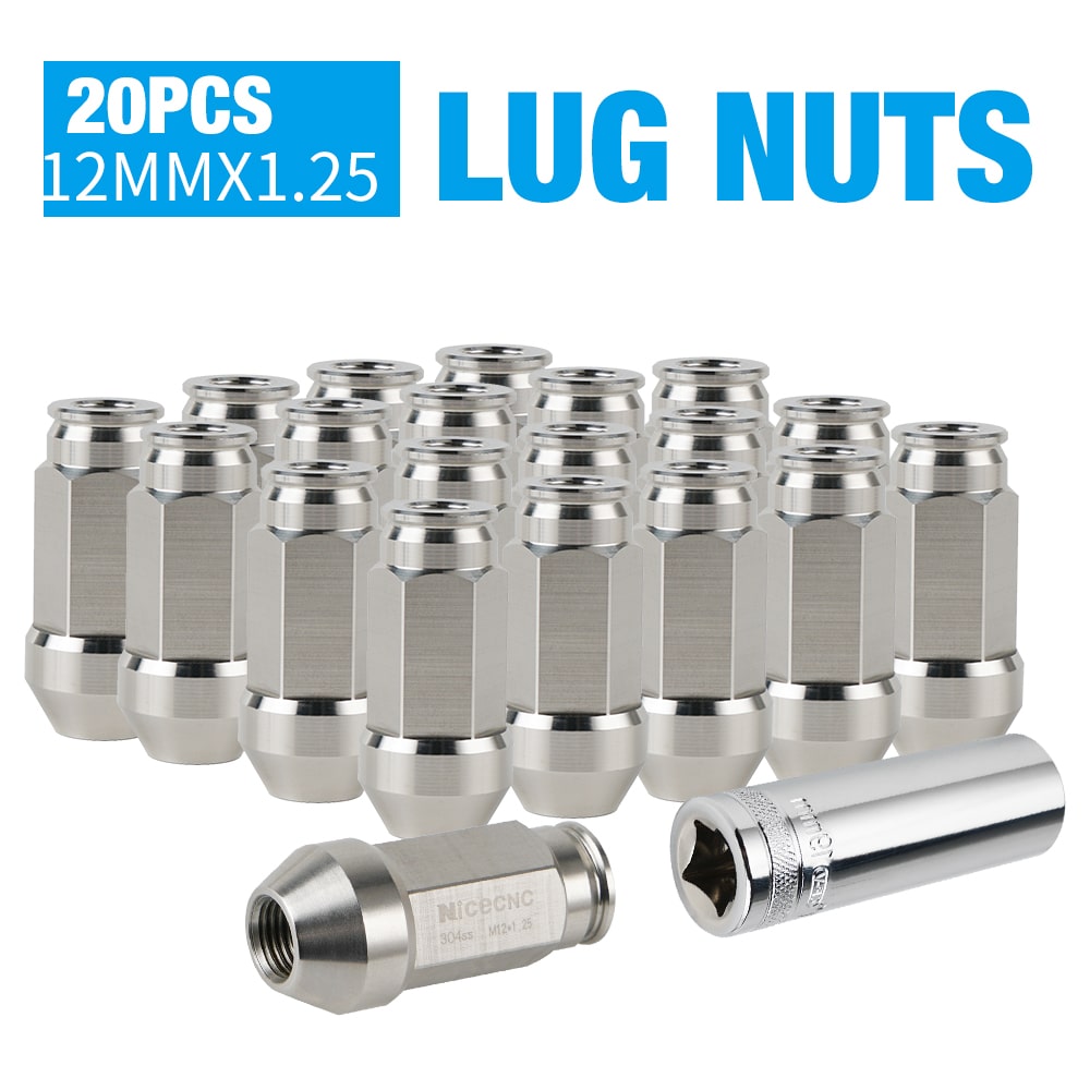 12x1.25 Tapered Wheel Lug Nut For Nissan Pickup 1995-04 Frontier 1998-16