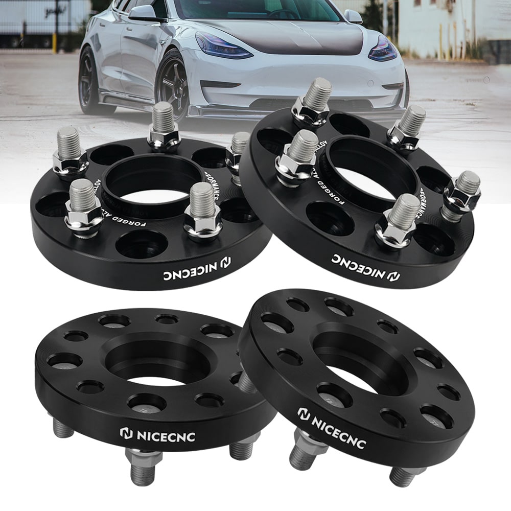 2*15mm 2*20mm Hubcentric Wheel Spacer Kit for Tesla Model 3 RWD AWD Standard Range(SR)/Long Range(LR)