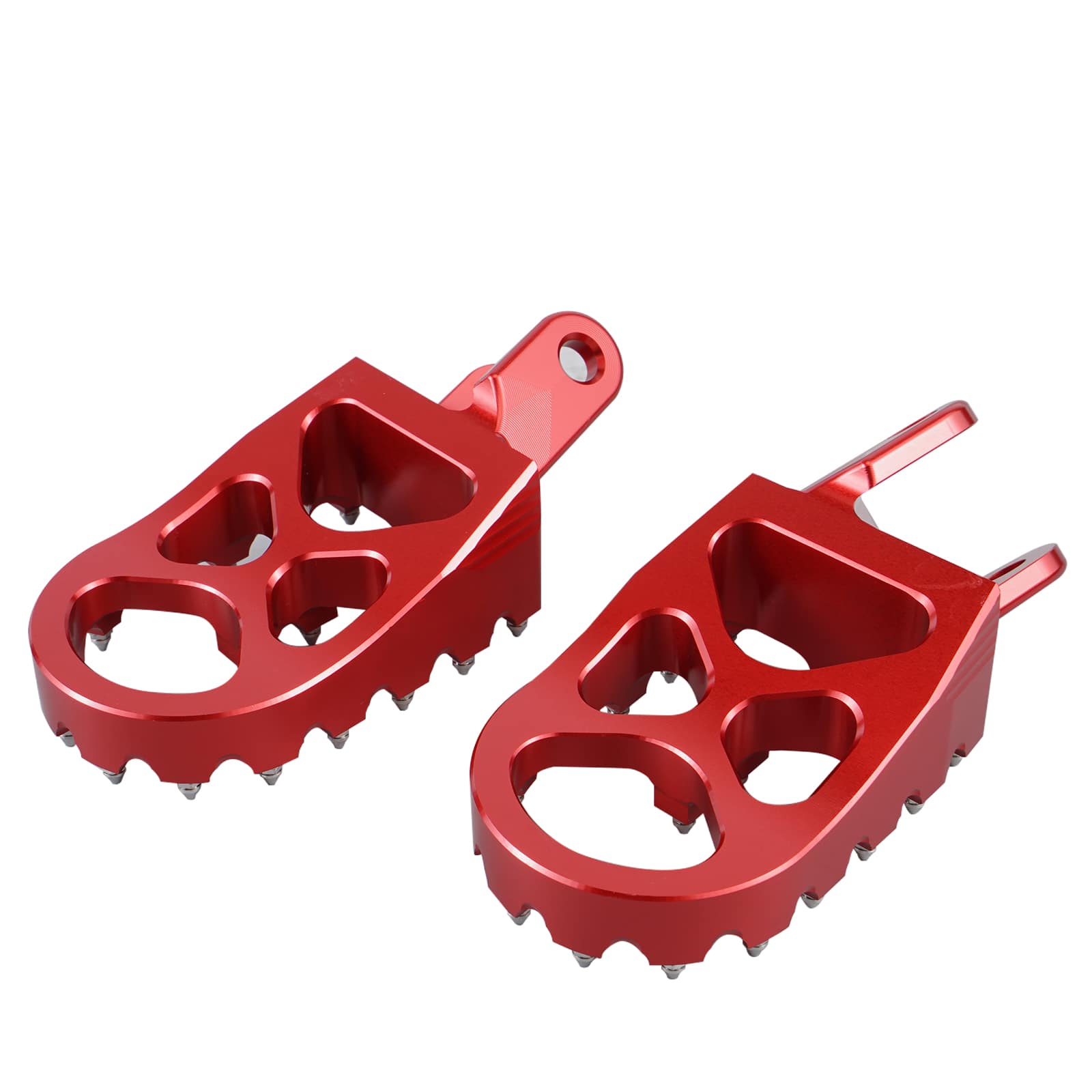 CNC Wide Motorcycle Foot Pegs For Honda XR650L 1993-2024 XR650R 2000-2007