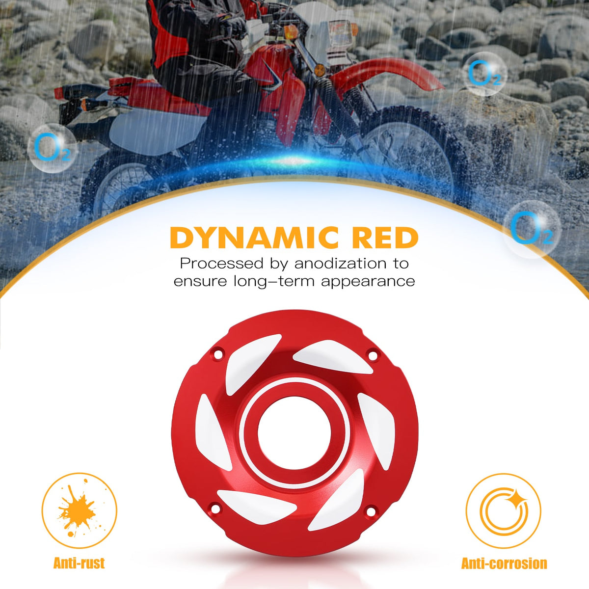 Billet Aluminum Wheel Hub cap for Honda XR650L 19932024