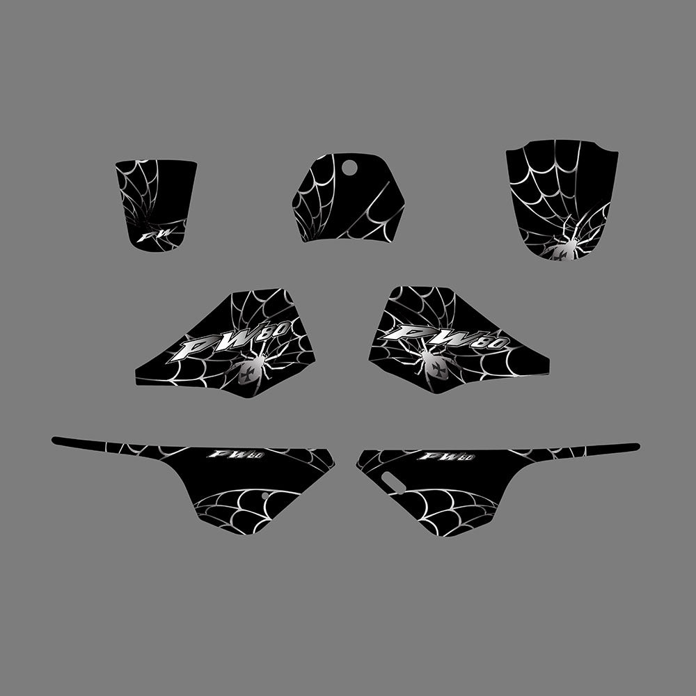 Graphics Kit MX Decals Stickers For Yamaha PW80 1983-2006