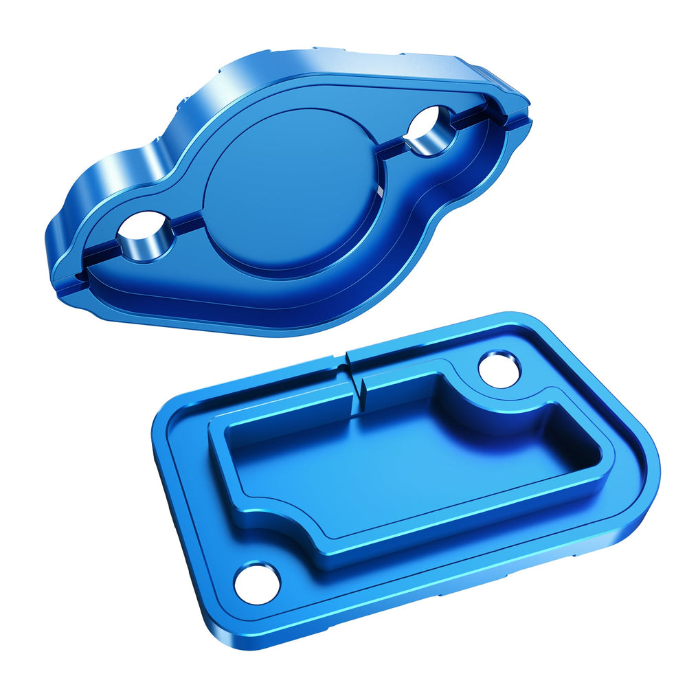 Front & Rear Brake Reservoir Caps For Yamaha YZ125 YZ250 WR450F