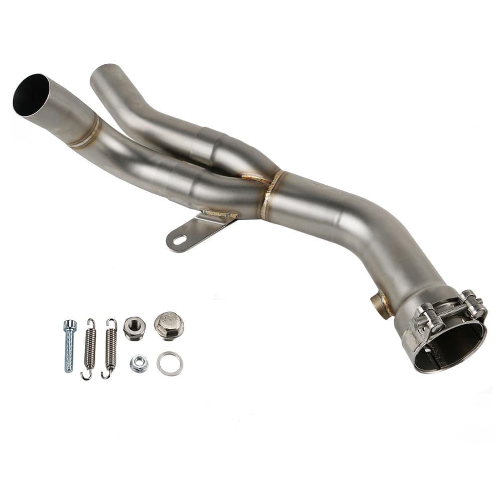 Motorcycle Muffler Exhaust Pipe Stainless Steel For YZF-R1 2009-2014